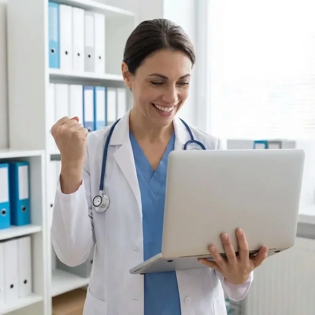 We send you a billing report at the end of the month